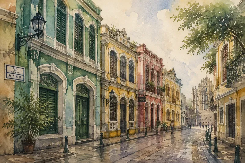 Historiallinen rakennus Phuket Townissa Historiallinen rakennus Phuket Townissa