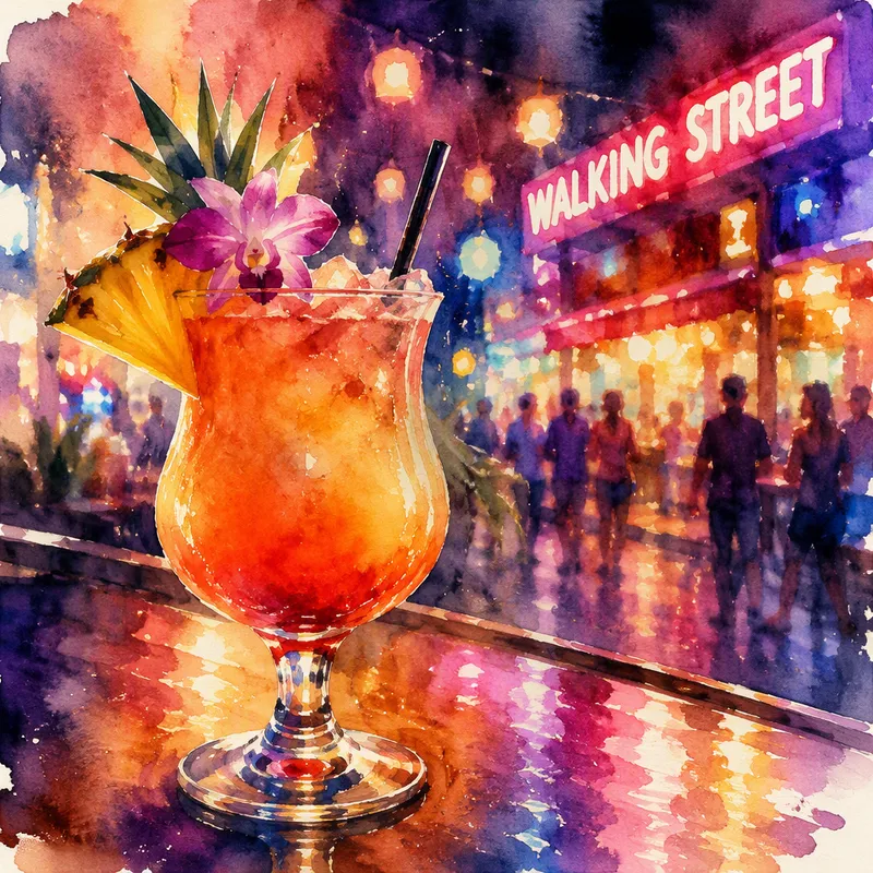 Värikäs cocktail lasi yökerhon baaritiskiä vasten Värikäs cocktail lasi yökerhon baaritiskiä vasten